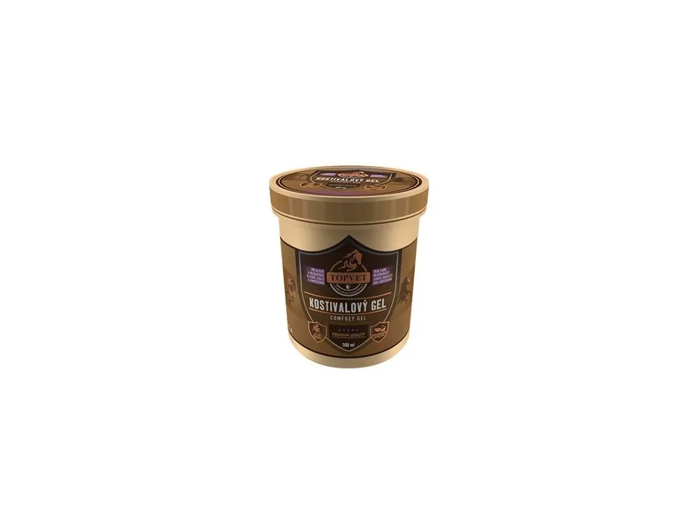 Kostivalový gel pro koně TOPVET 500ml Sezónní Sleva