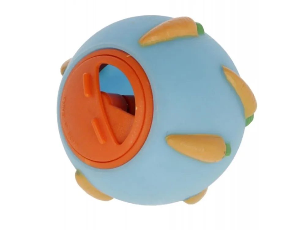 Levný Kerbl Míček na pamlsky pro králíky, modrý, 7 cm