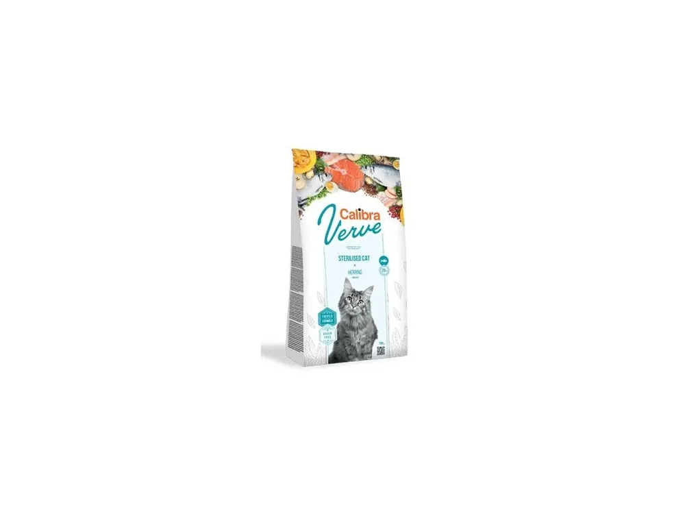 Calibra Cat Verve GF Sterilised Herring 3,5kg Akce