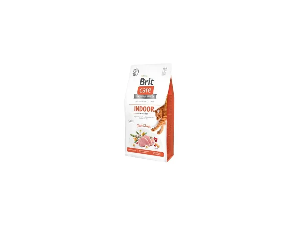 Originální Brit Care Cat GF Indoor Anti-stress 7kg