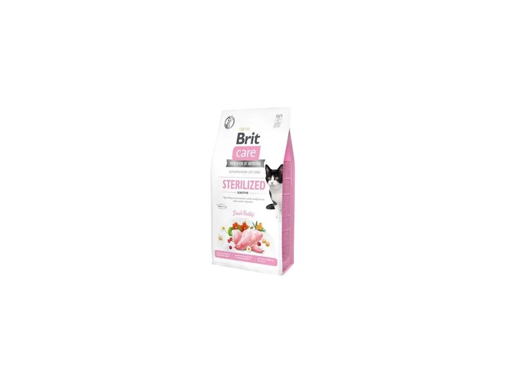 Akce Brit Care Cat GF Sterilized Sensitive 7kg