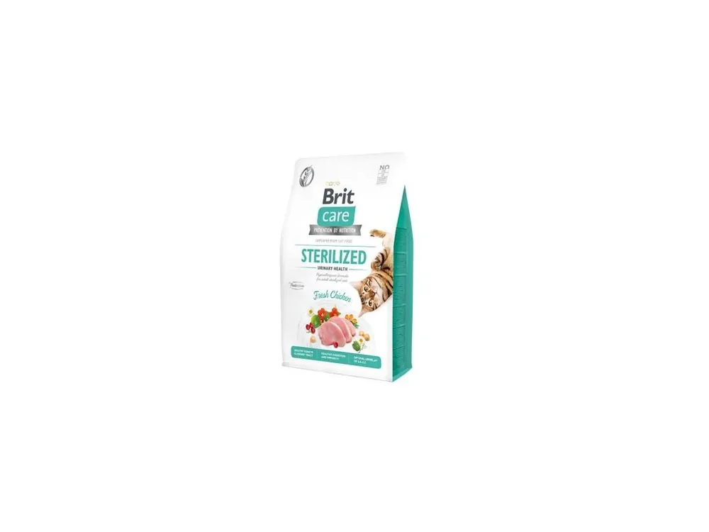 Brit Care Cat GF Sterilized Urinary Health 2kg Nízká Cena