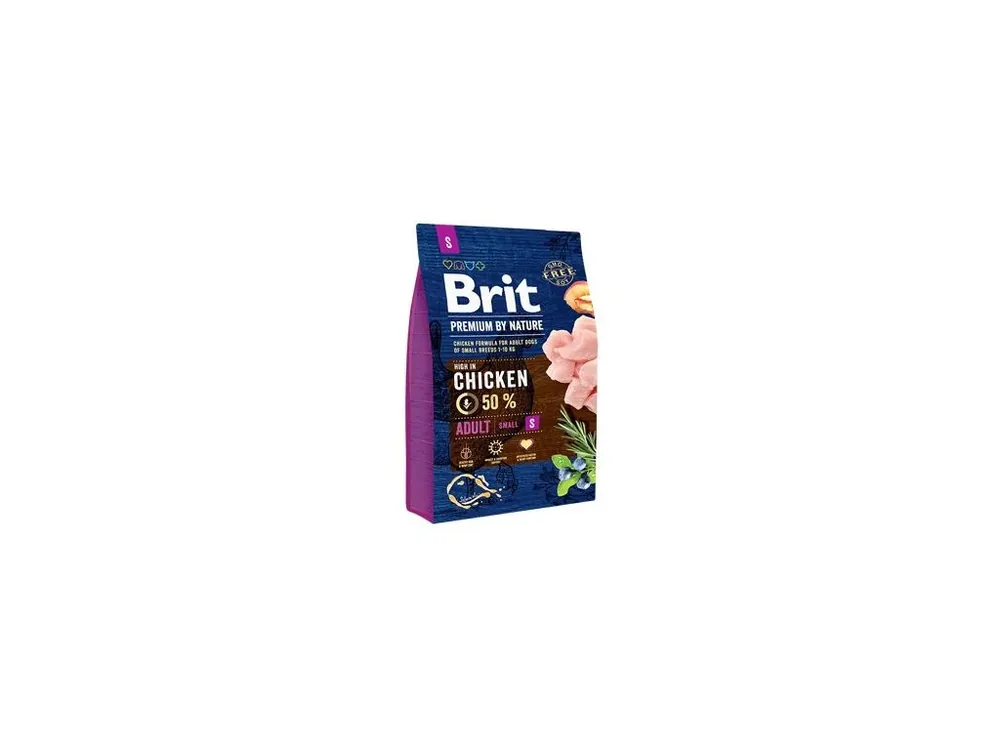Novinka Brit Premium Dog by Nature Adult S 3kg