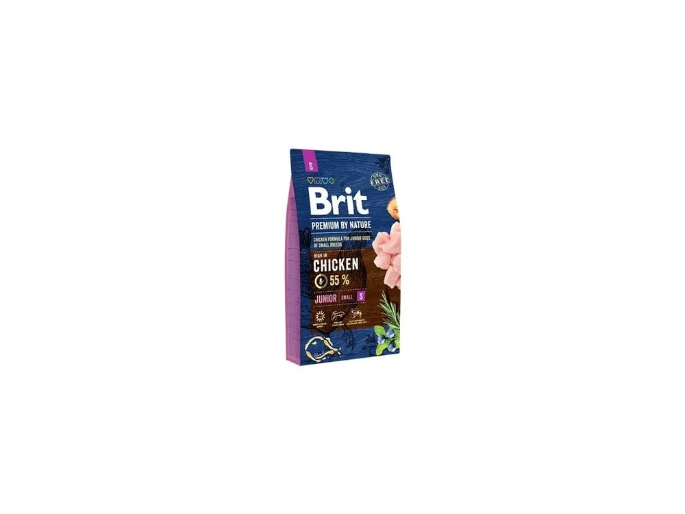 Brit Premium Dog by Nature Junior S 8kg Nejlepší Volba