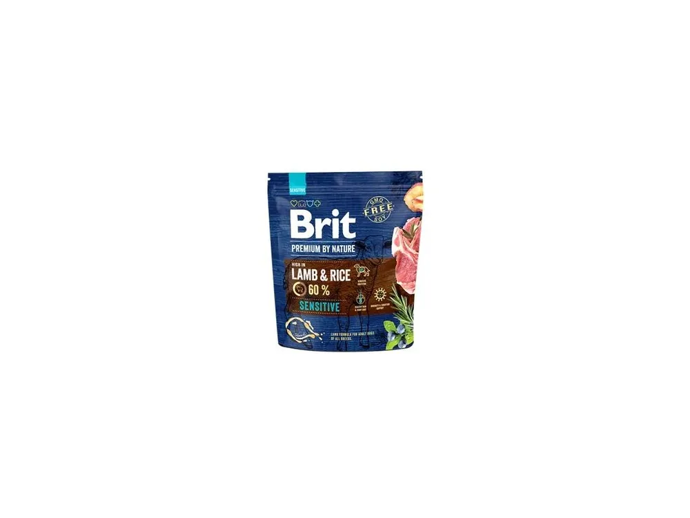 Brit Premium Dog by Nature Sensitive Lamb 1kg Autentický