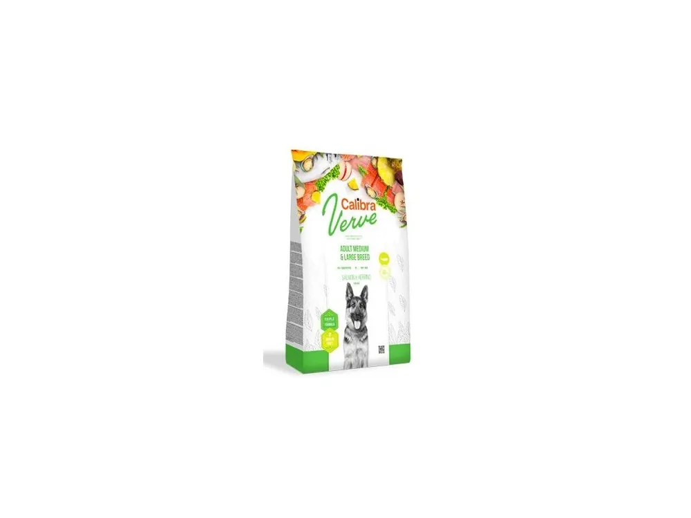 Calibra Dog Verve GF Adult M&L Salmon&Herring 12kg Horká Nabídka