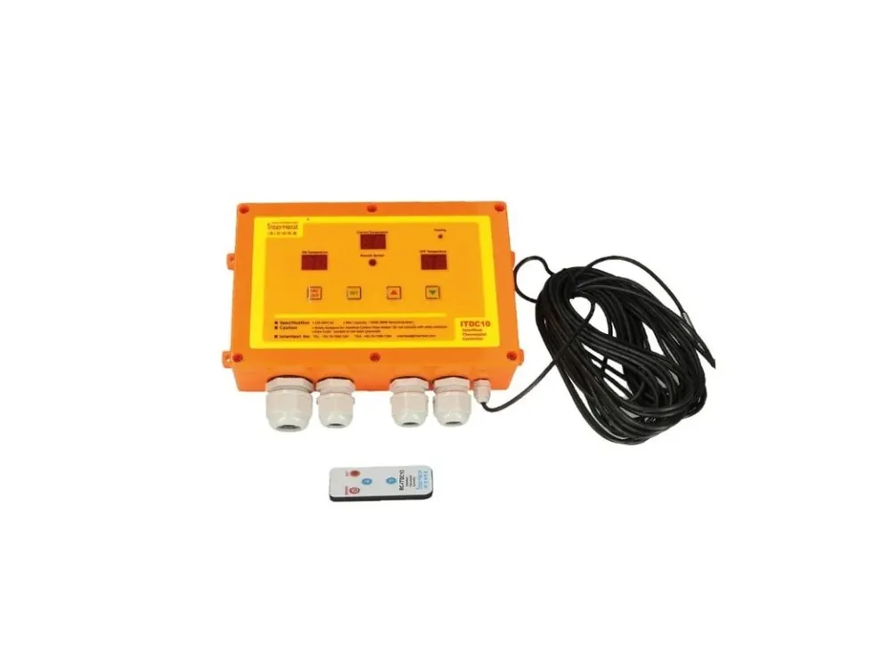 Termostat InterHeat pro karbonové lampy Časově Omezené