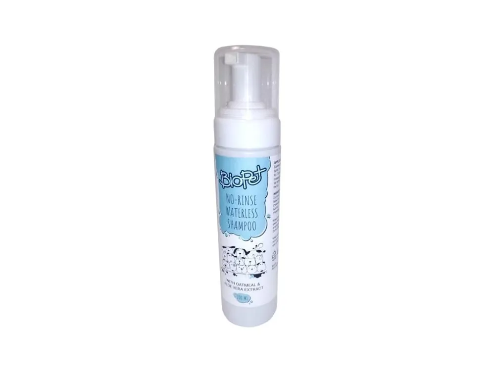 Biopet bezoplachová šamponová pěna 200ml Bezpečná Platba