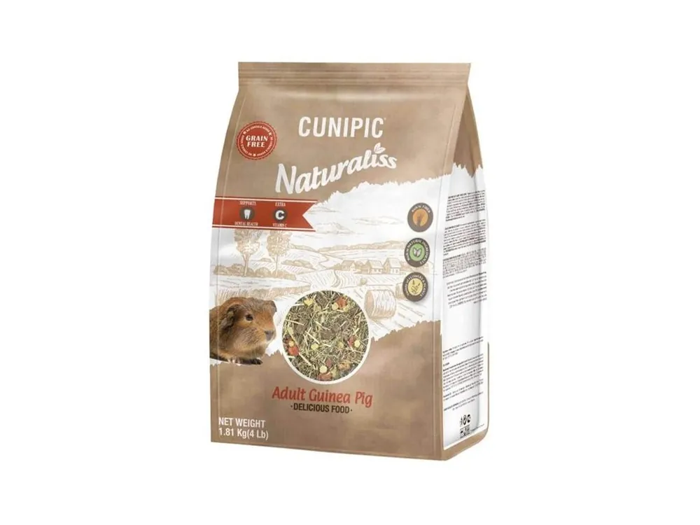 Cunipic Naturaliss Guinea Pig Adult - dospělé morče 1,81 kg Výhodná Nabídka