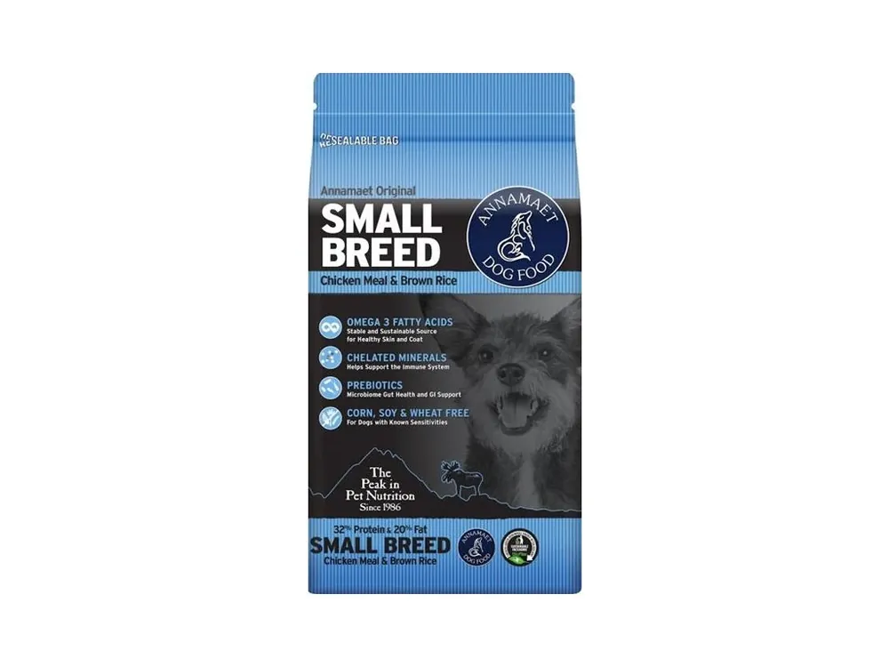 Annamaet SMALL BREED 5,44 kg (12lb) Tovární Cena