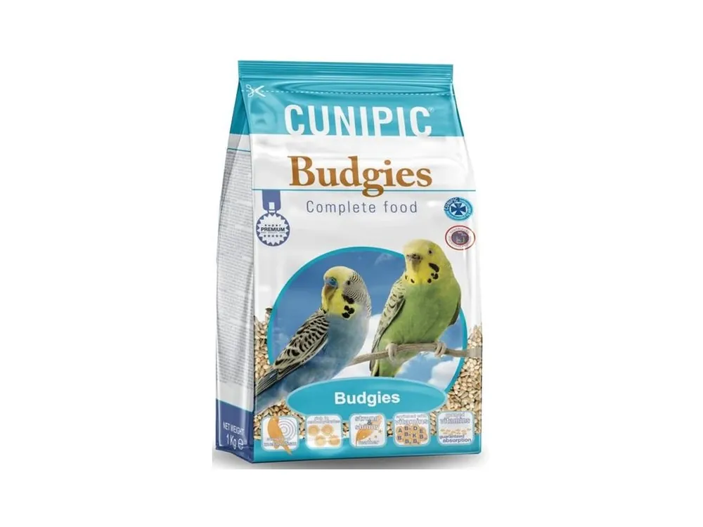 Bezpečná Platba Cunipic Budgies - Andulka 1 kg