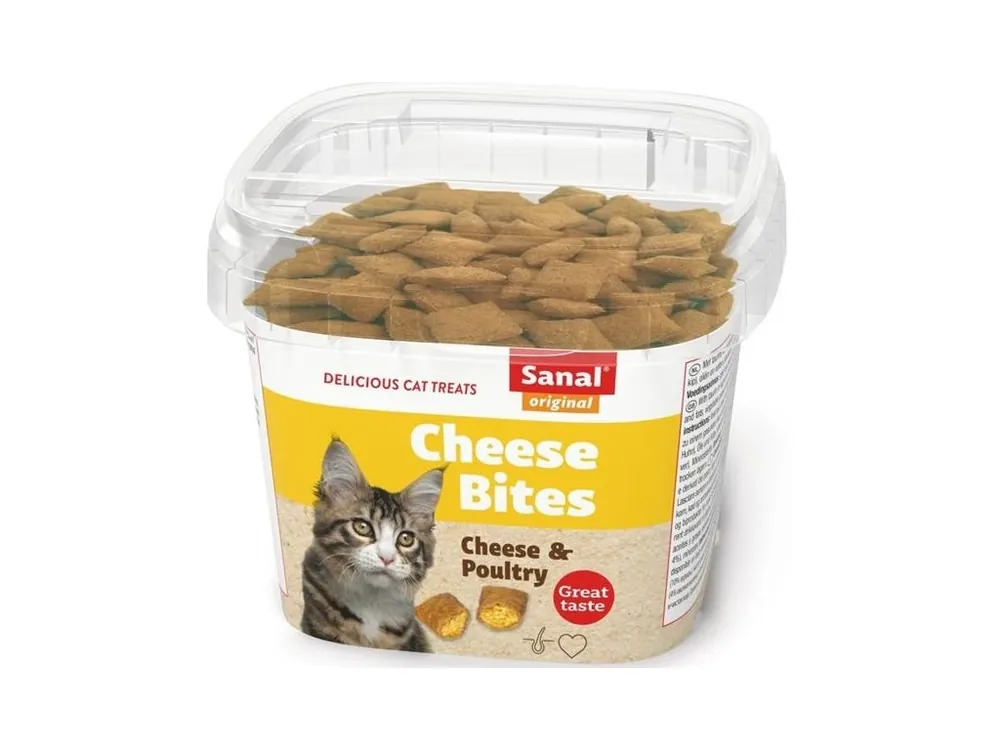 Cenově Výhodný Sanal cat snack Sýr 75 g