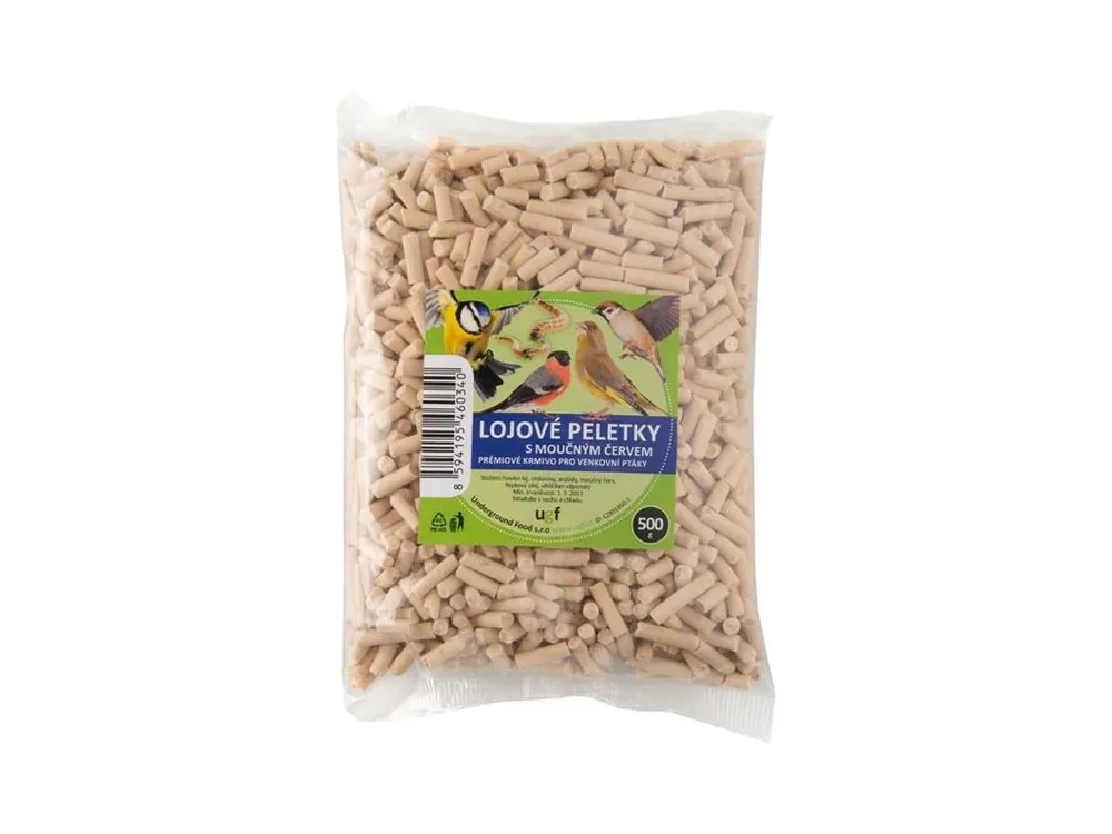 Lojové peletky s moučným červem UGF 500g Bezpečná Platba