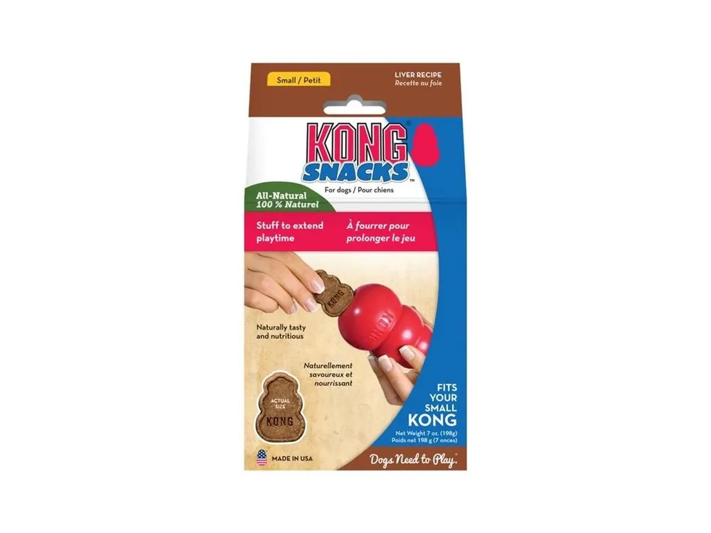Nová Kolekce Pamlsek do hraček KONG Snacks Liver S