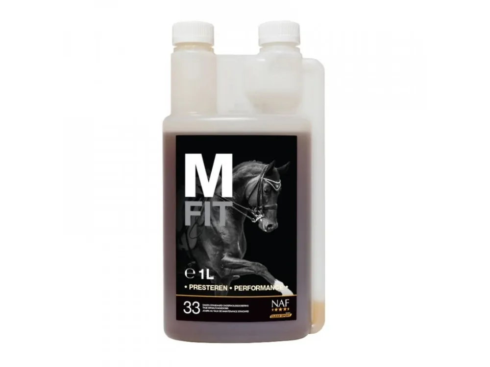 Cenově Výhodný M Fit pro podporu svalů, láhev s dávkovačem 1000 ml