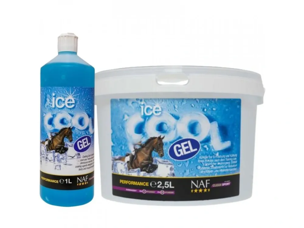 Autentický Ice cool gel, chladivý gel s minerály na unavené nohy, kyblík 1 l