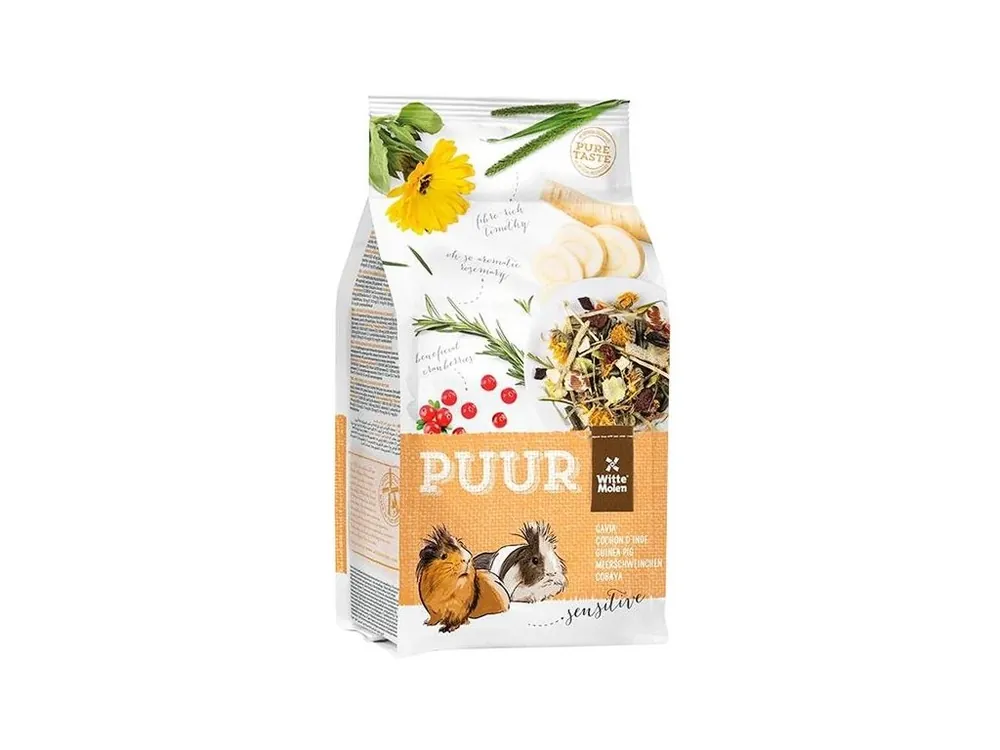 PUUR guinea pig sensitive - morče citlivé 800 g Finální Výprodej