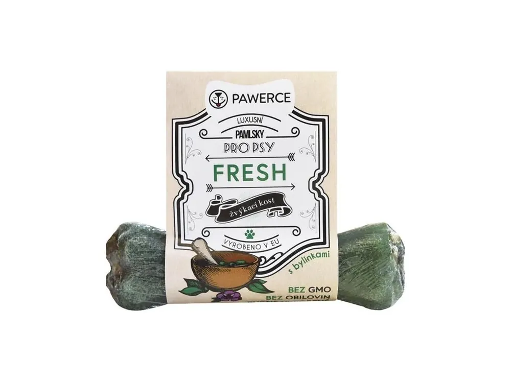 Ověřený Pawerce žvýkací kost plněná FRESH 10cm