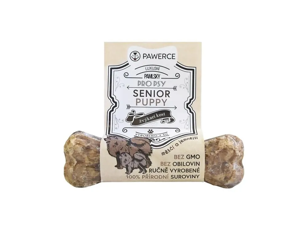 Speciální Cena Pawerce žvýkací kost plněná SENIOR 10cm