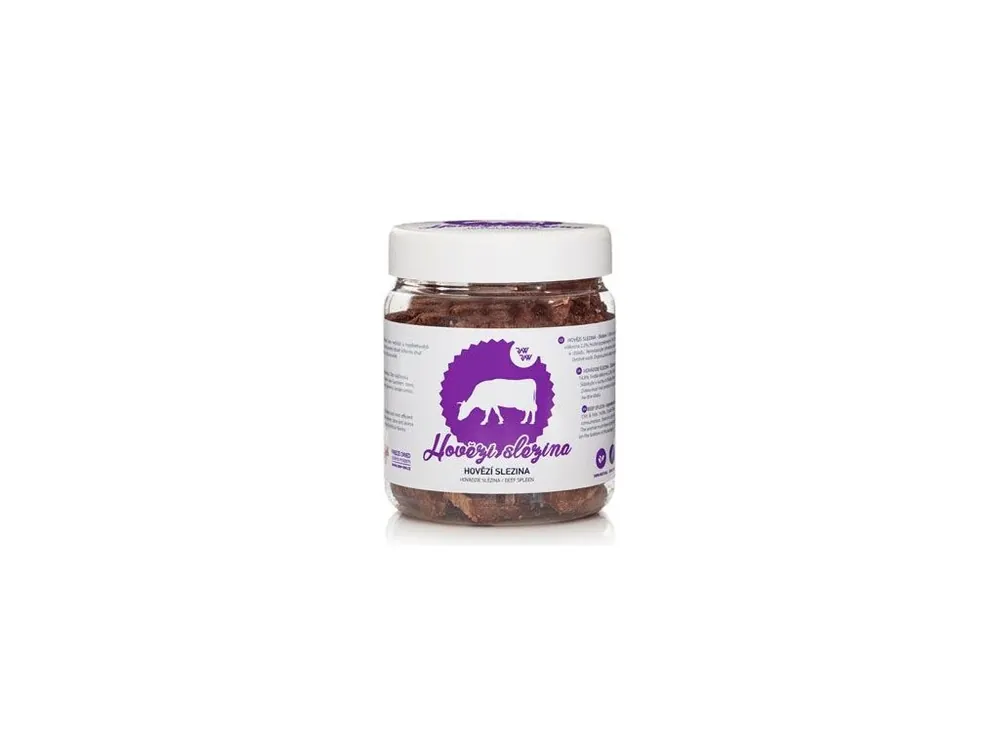 Raw Raw pochoutka mrazem sušená Hovězí slezina 70g Cenová Bomba