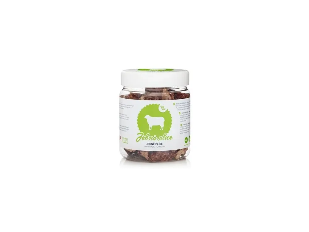 Aktuální Raw Raw pochoutka mrazem sušené Jehněčí plíce 50g