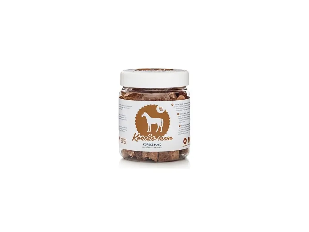 Koupit Online Raw Raw pochoutka mrazem sušené Koňské maso 80g