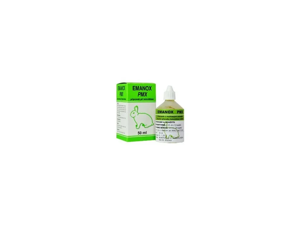 Značkový Emanox PMX přírodní 50ml