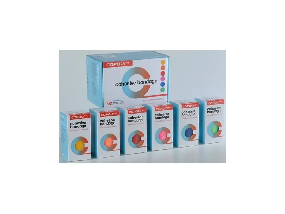 Obin. elastické CoPoly MH Mix neon 5 x 450 cm - 6ks Víkendová Akce