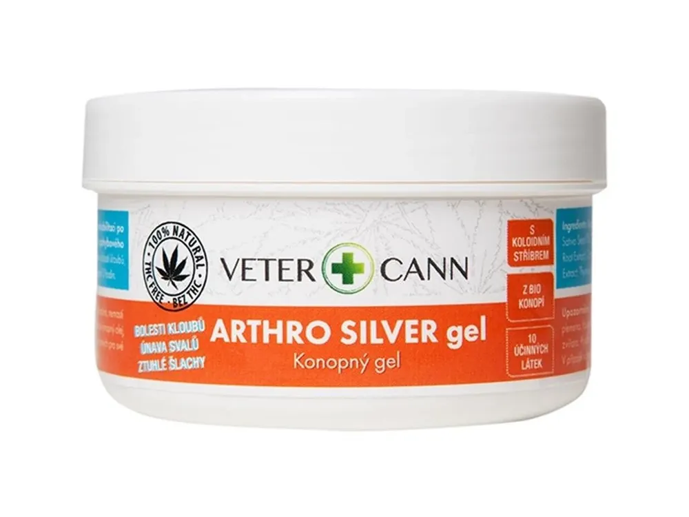 Nakupujte Hned Vetercann Arthro Silver gel 100 ml