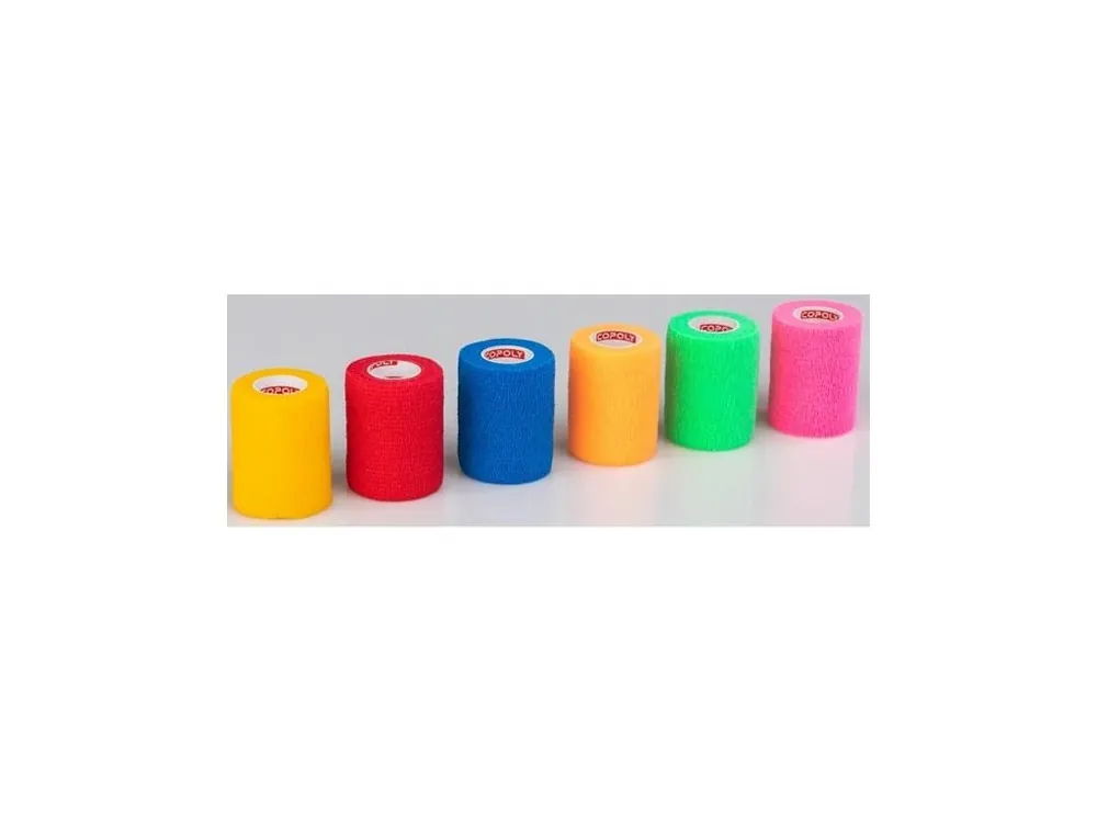 Obin. elastické CoPoly Mix neon 10 x 450 cm - 12ks Výprodej