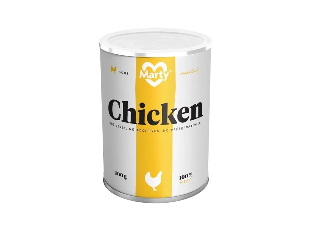 MARTY konz. pro psy - Essential kuře 400 g Nejlepší Cena
