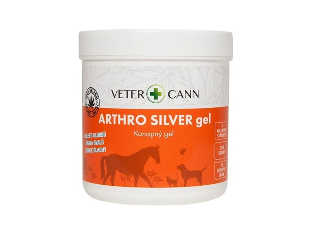 Poslední Šance Vetercann Arthro Silver gel 250 ml