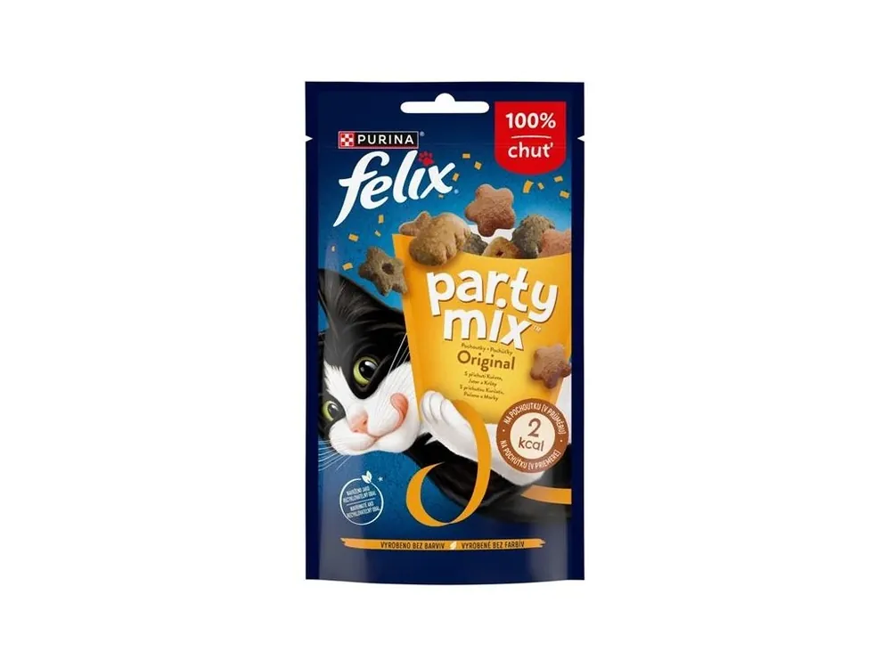 Felix snack cat -Party Mix Original Mix 60 g Cenová Bomba