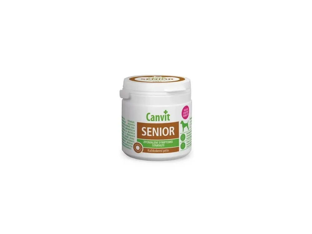 Canvit Senior pro psy ochucený 100g Akční Nabídka