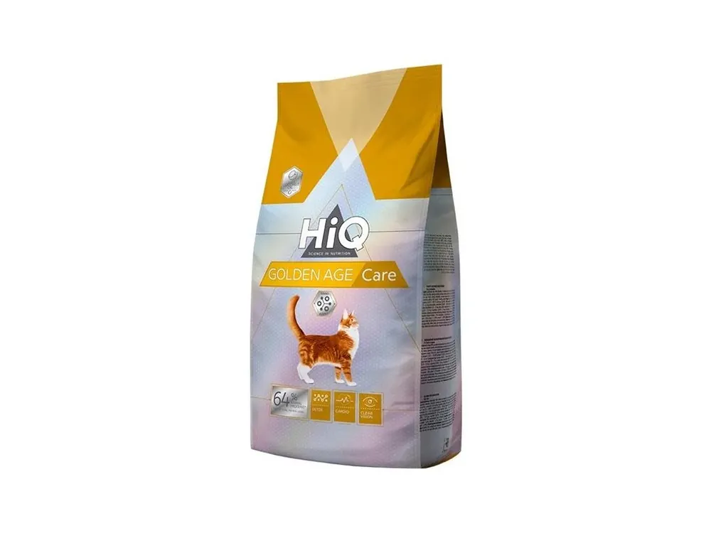 HiQ Cat Dry Senior 1,8 kg Hit Sezóny