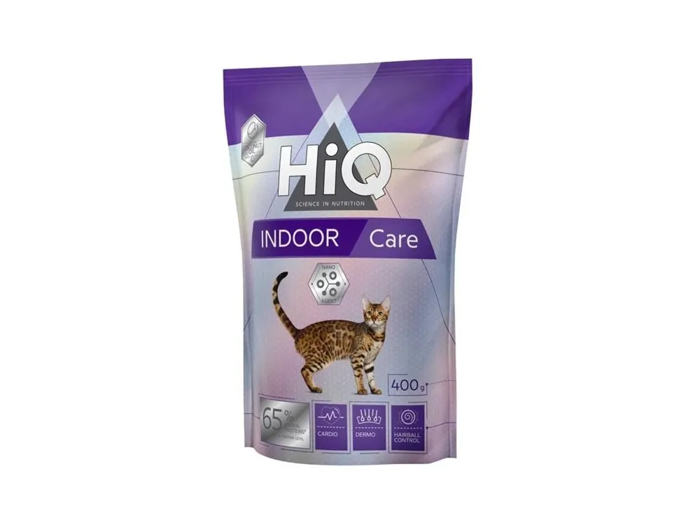 Víkendová Akce HiQ Cat Dry Indoor 400 g