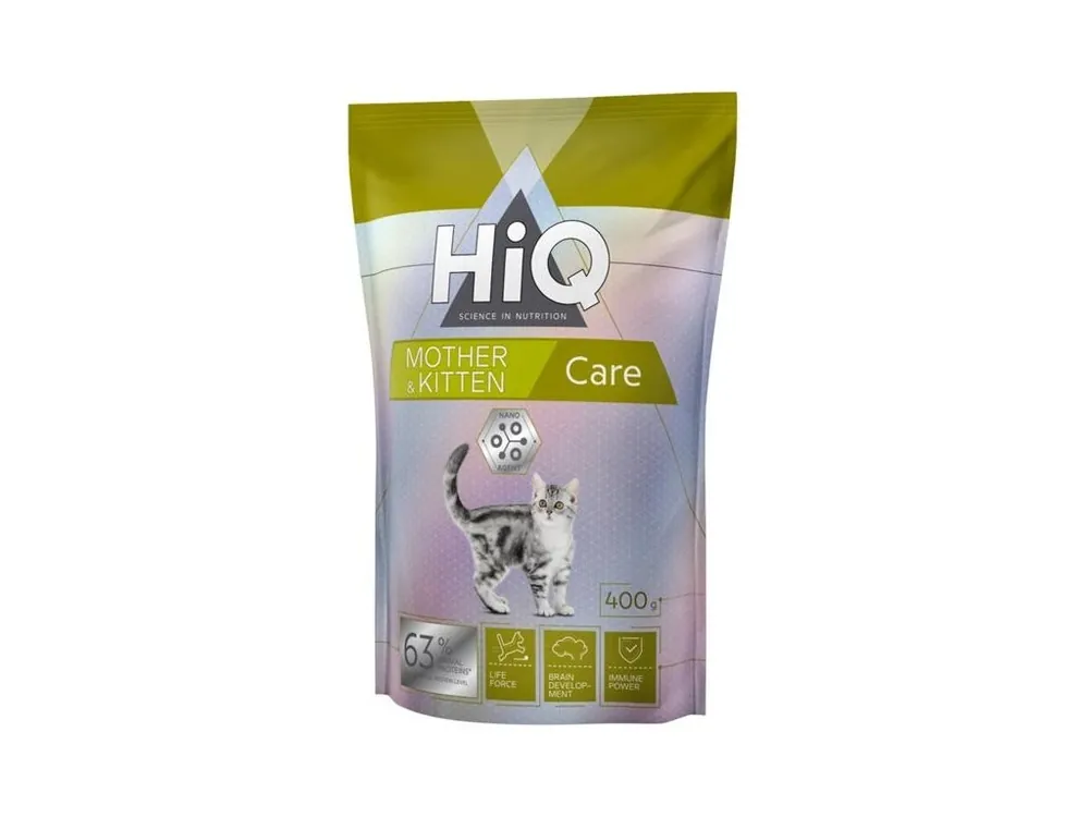 HiQ Cat Dry Kitten 400 g Rychlé Dodání