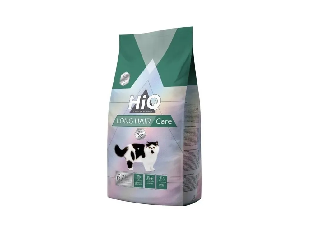 HiQ Cat Dry Adult Long Hair 1,8 kg Super Cena