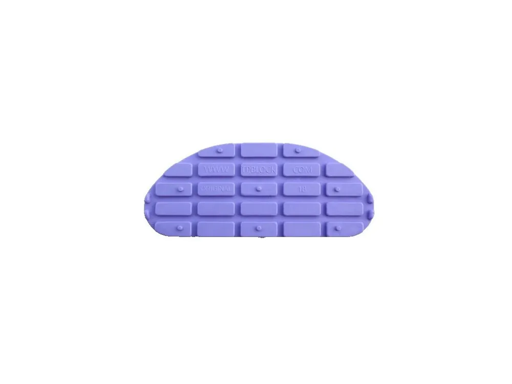 Tovární Cena Blok polyuretanový fialový super měkký 12cm 1 kus