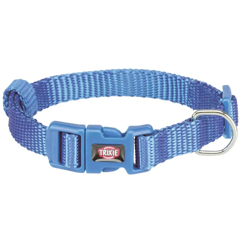 TRIXIE Obojek PREMIUM - královská modrá XS-S 22-35/10mm Speciální Cena