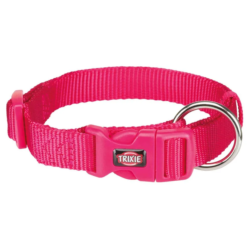 Akční Nabídka TRIXIE Obojek PREMIUM - fuchsie M-L 35-55cm/20mm