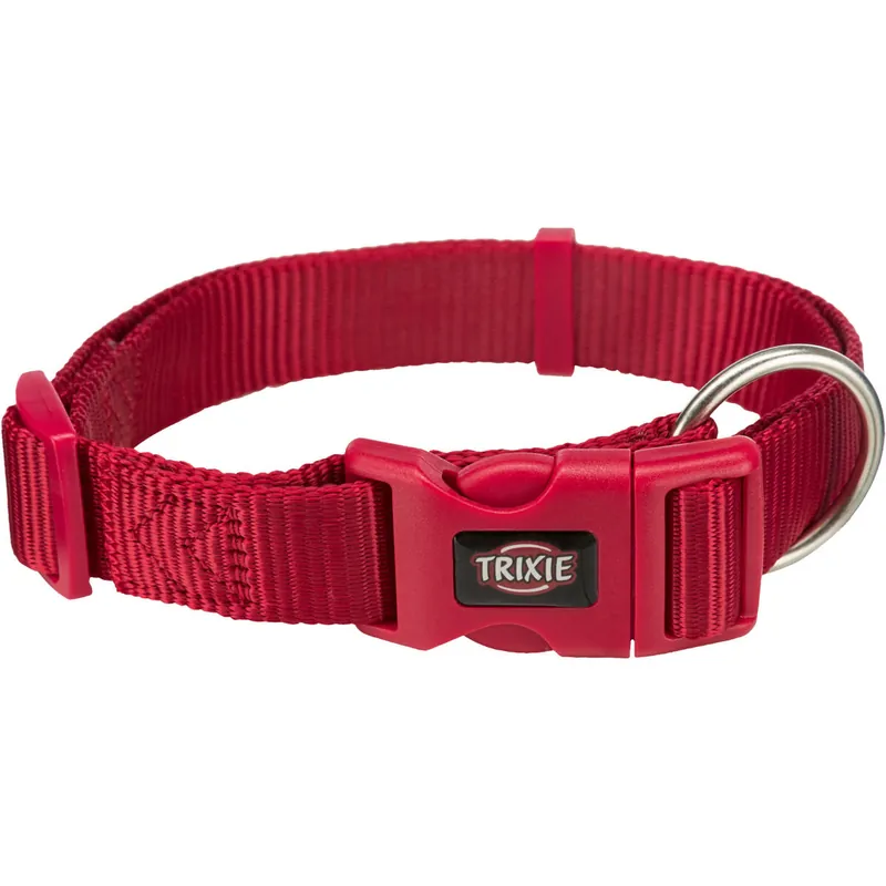 Horká Nabídka TRIXIE Obojek PREMIUM - červený L-XL 40-65cm/25mm