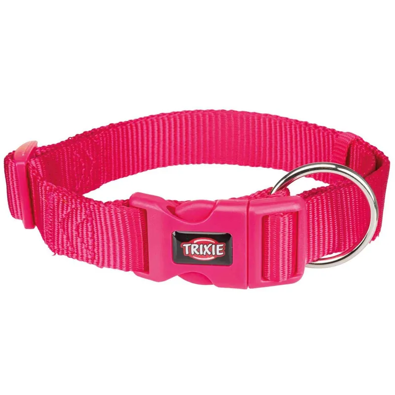 Levný TRIXIE Obojek PREMIUM - fuchsie L-XL 40-65cm/25mm
