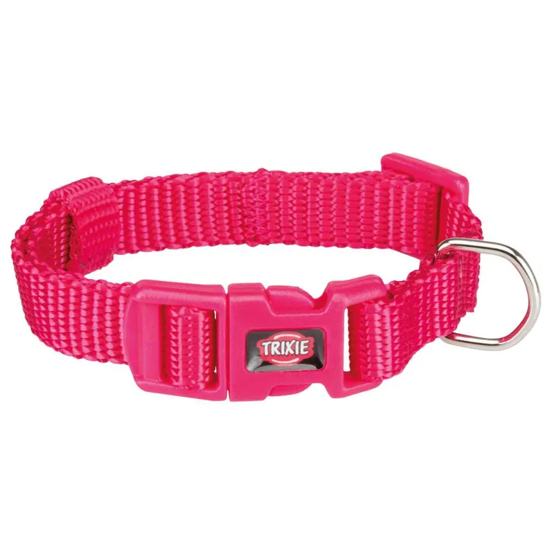 Akce TRIXIE Obojek PREMIUM - fuchsie XXS-XS 15-25cm/10mm