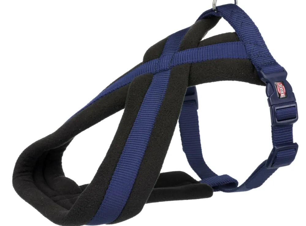 TRIXIE Nylonový postroj PREMIUM podšitý - indigo XS-S hruď 30-55cm/15mm Ihned K Objednání