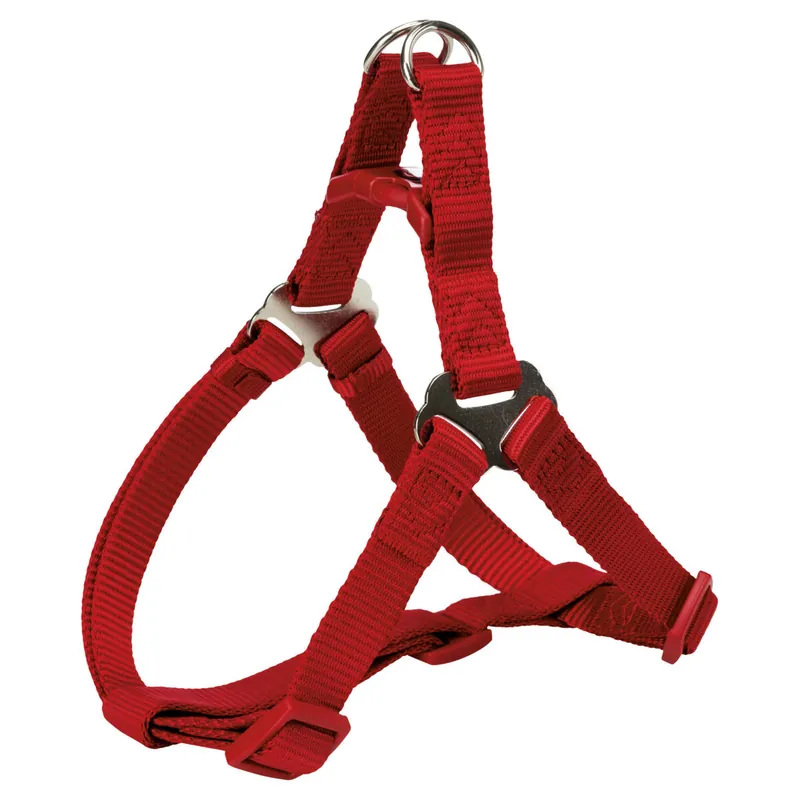 Nová Kolekce TRIXIE Postroj PREMIUM - červený S hruď 40-50cm/15mm