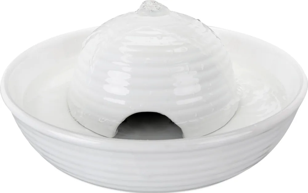 Výhodná Nabídka TRIXIE Pítko fontána VITAL FLOW MINI, keramická 0,8 l bílá (RP 2,90 Kč)