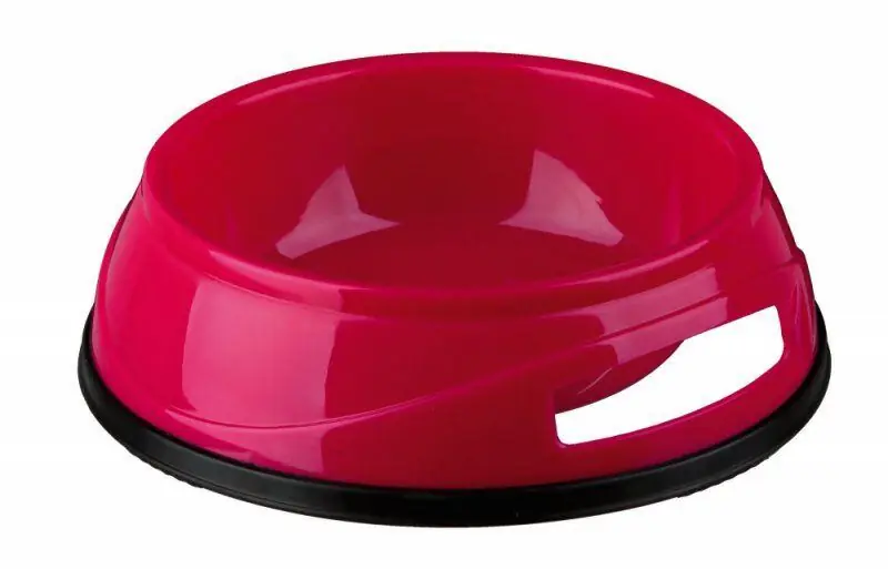 Omezená Nabídka TRIXIE Plastová HEAVY miska s gumovým okrajem 0,75 l / 16 cm
