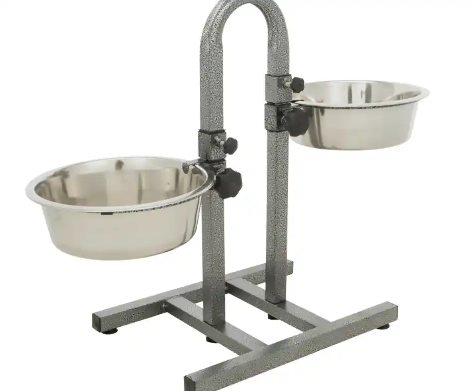 Vrácení Zdarma TRIXIE Psí bar - nastavitelná výška misek, 2x miska 2,8l/24cm