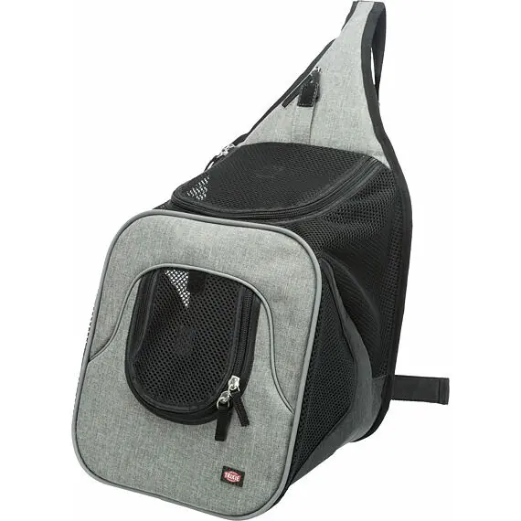 Vrácení Zdarma TRIXIE Nylonový batoh SAVINA klokanka 30x26x33cm černo-šedý (max. 10kg)